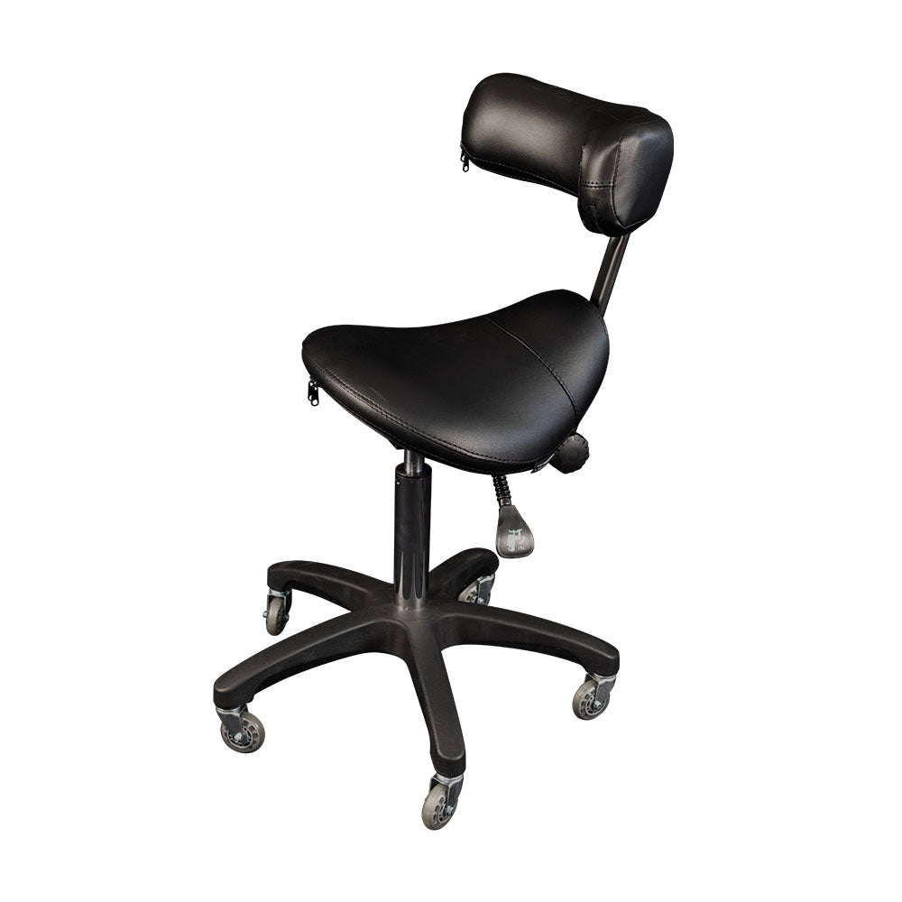 Karma Davenport Saddle Stool Black 07060101