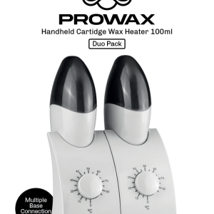BOB Prowax Handheld Cartridge Wax Heater 100ml Duo Pack