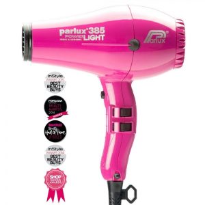 Parlux 385 Power Light Ionic and Ceramic Hair Dryer 2150W Fuscia Pink