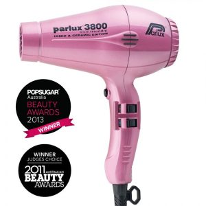 Parlux 3800 Ceramic and Ionic Hair Dryer 2100W Pink