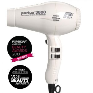 Parlux 3800 Ceramic and Ionic Hair Dryer 2100W Silver