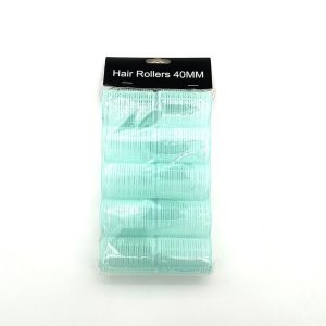 Bob Premium 40mm Self Gripping Velcro Hair Rollers 10pk