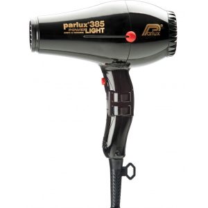 Parlux 385 Power Light Ionic and Ceramic Hair Dryer 2150W Black
