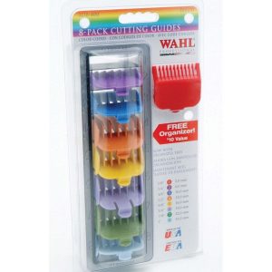 Wahl Coloured Clipper Guides Attachment Caddie #1 to #8