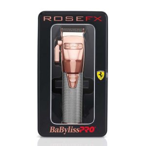 BaBylissPRO Rose FX Lithium Clipper Rose Gold Cord/Cordless
