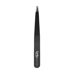 Bob Premium Tweezers Slant Black - Made in Italy