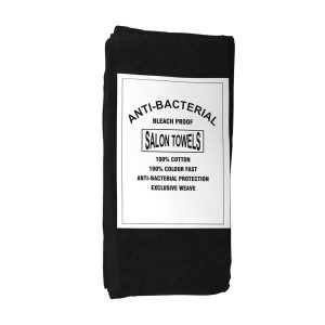 Deyaz Salon Towels Bleach Safe 10 Pack Black