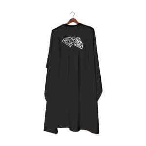 Deyaz Premium Salon Cape Diamonds Black