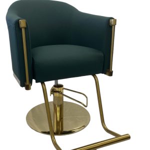 Karma Eden Salon Chair Black/Silver Base 02180102