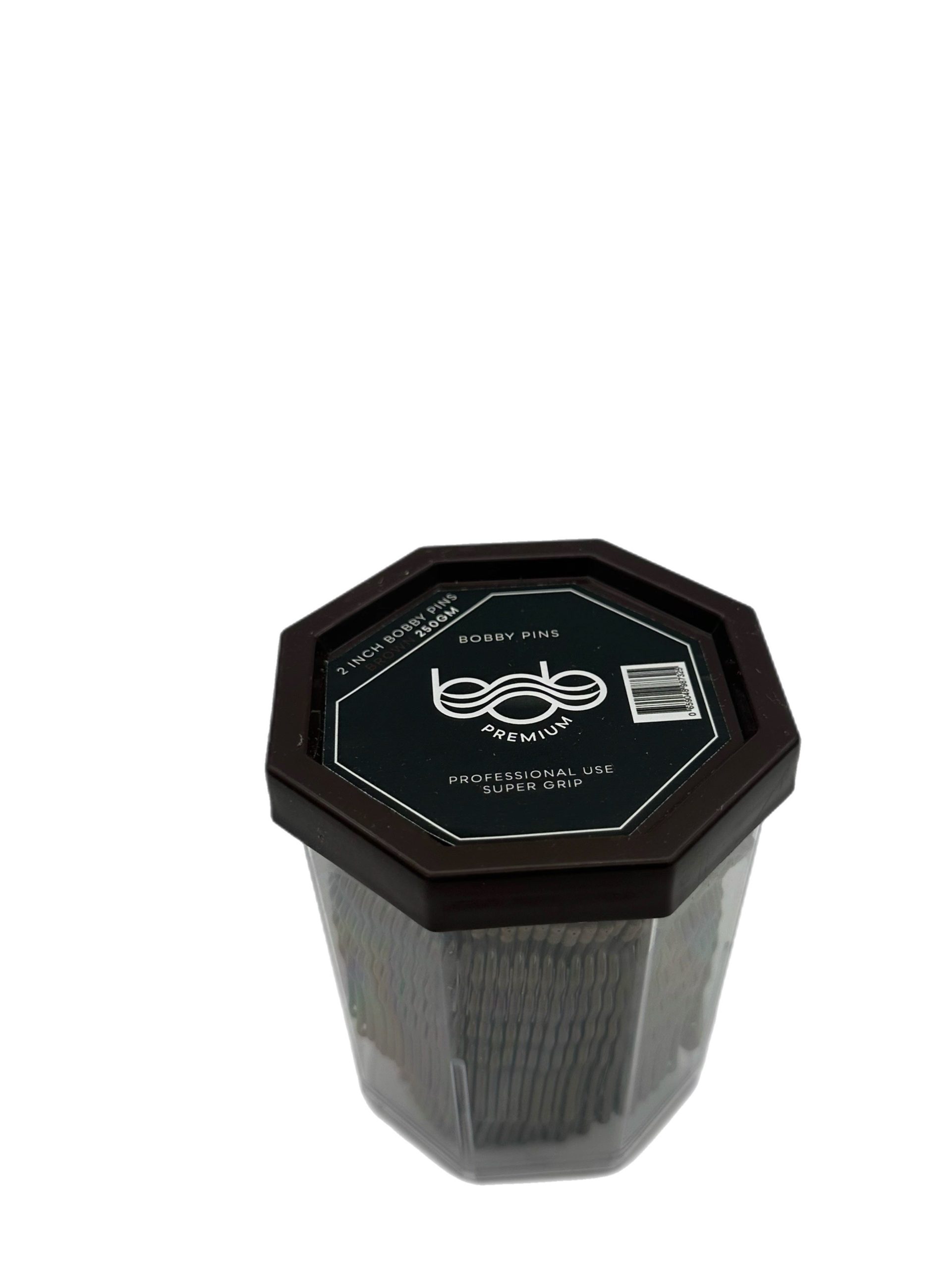 BOB Premium Bobby Pins 2 Inch 250g - Brown