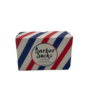 Barber Socks 3 Pair Gift Set US M 8-12 W 10-12