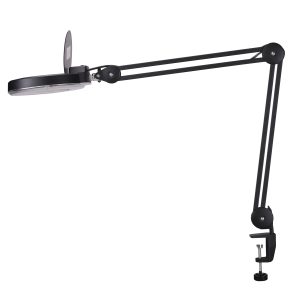Karma LED Magnifying Lamp Black With Stand & Clamp 01040100