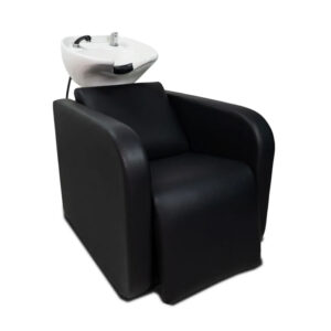 Karma Complete Shampoo Unit Clunes Electric Black with White Standard Basin 0315012104E