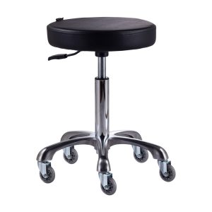 Karma St Helens Salon and Spa Cutting Stool Black 07010102