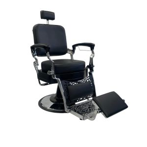 Karma Noosa Barber Chair 04040113 - Black/Chrome