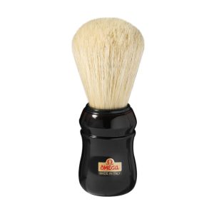 Omega Boar Bristle Shaving Brush 10049 - Black