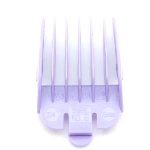 Wahl No. 6 Plastic Tab Attachment Comb 3/4inch Mauve