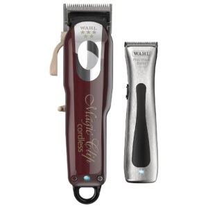 Wahl Burgundy Magic Clipper + Beret Trimmer Combo