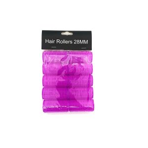 Bob Premium 28mm Self Gripping Velcro Hair Rollers 10pk