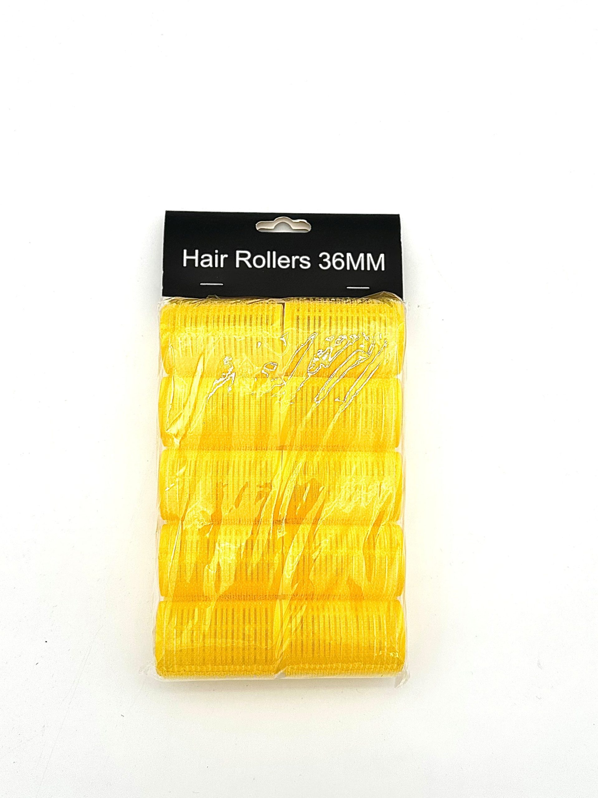 Bob Premium 36mm Self Gripping Velcro Hair Rollers 10pk