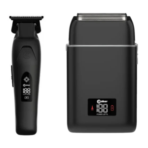Caliber Laser+ Trimmer and Moab Foil Shaver Duo Kit