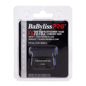 Babylisspro Pvd Coating Black GEAPHITE2.0 Deep Tooth Trimmer Blade