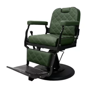 Karma Barber Chair Paddington Green & Black 04101701